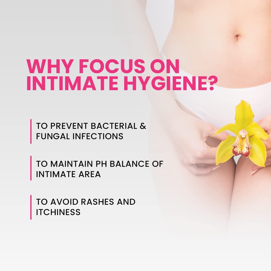 Everteen everteen Witch Hazel Natural Intimate Wash for Feminine Intimate Hygiene in Moms 2 Packs (105ml each)