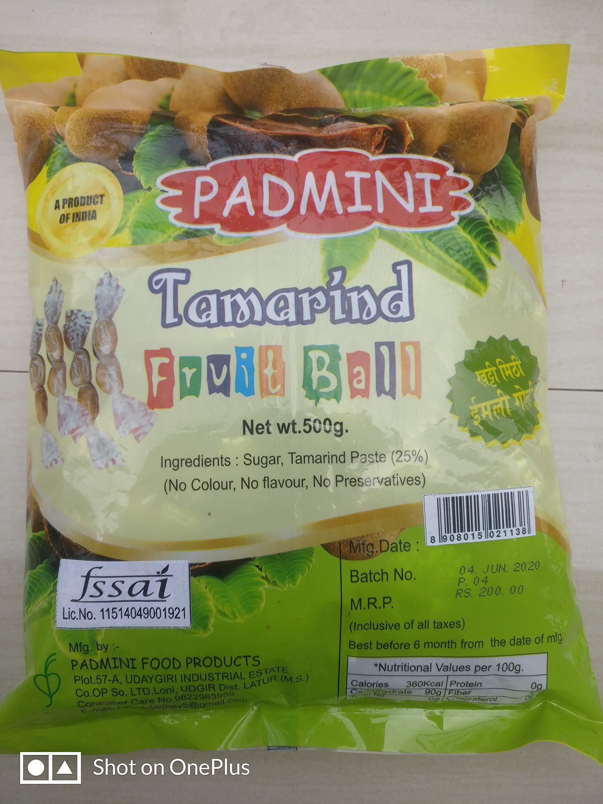 PADMINI (Imli Goli) PADMINI's Tamarind Fruit Balls 500g
