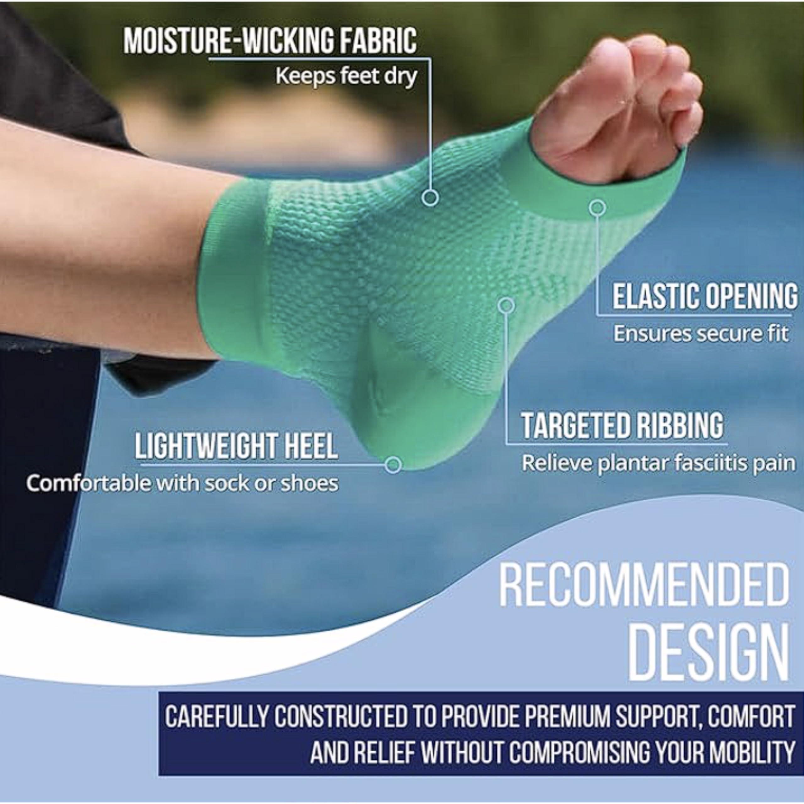 eco SYNC Compression Open Toe Socks | Nano Socks Neuropathy Unisex | Bamboo Cotton Compression Socks Women | Ecosync | Black | Plantar Fasciitis | Arch Support | Foot & Ankle Swelling | Heel Pain | Injury Recovery