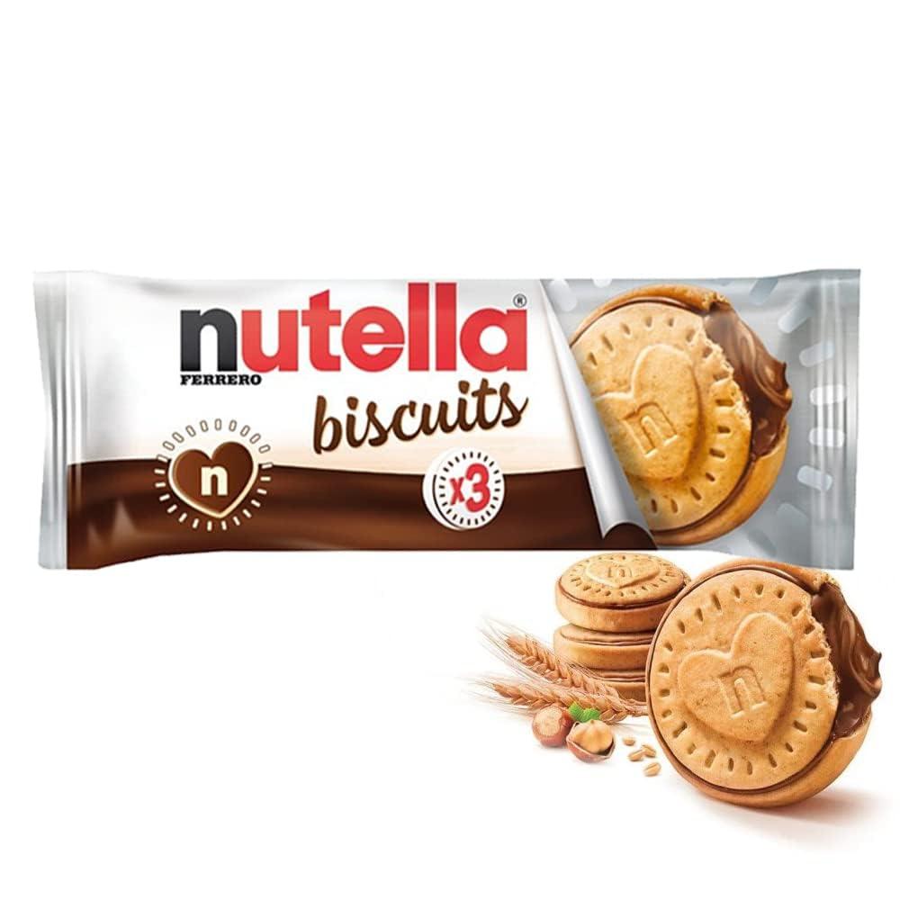 Nutella Nutella Ferrero Nutella Biscuits Pack of 3 Biscuits - 41 4 G