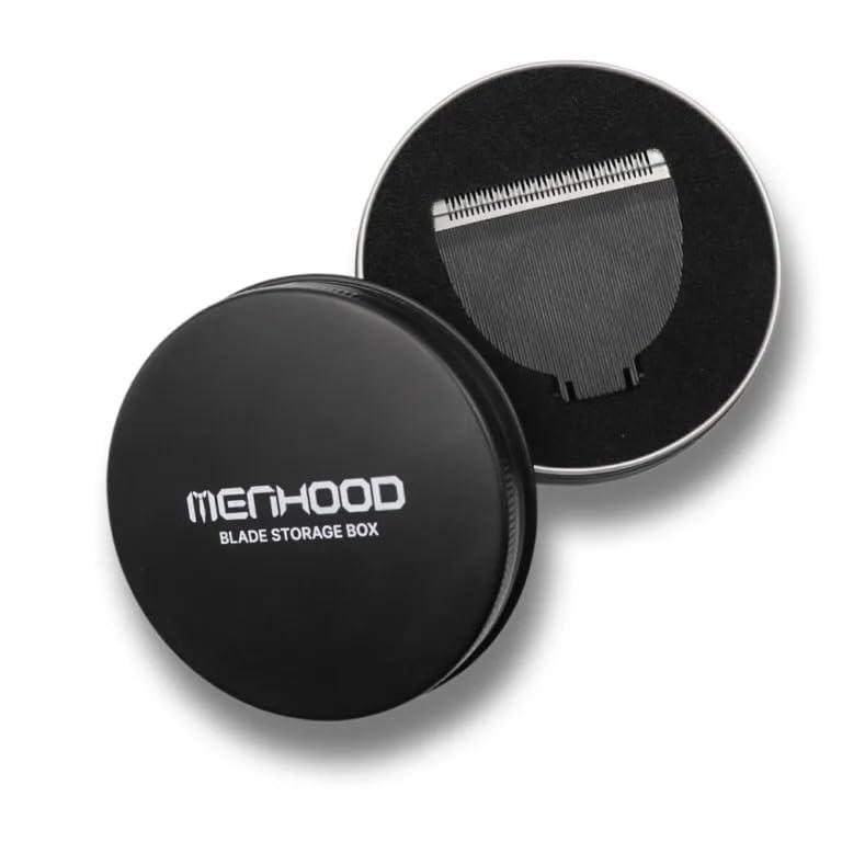 MENHOOD Menhood Replacement Blade for Menhood Grooming Trimmer 2.0 Only | Safe Blades | Ceramic Blades | Skin Protection Technology | Groin Trimmer Blade (Pack of 2)
