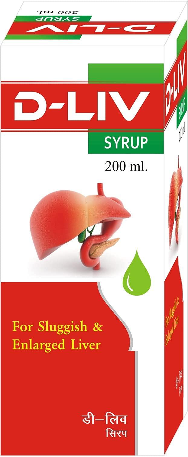 Drugs Laboratories Drugs Lab D-Liv Syrup For Liver 200 ML