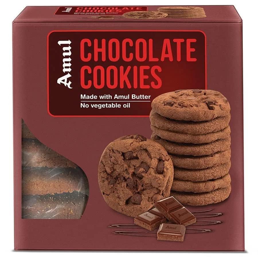 Amul Amul Cookies - Chocolate, 200 gm (Pack of 2) - Inclusive Delivery & Service Charges