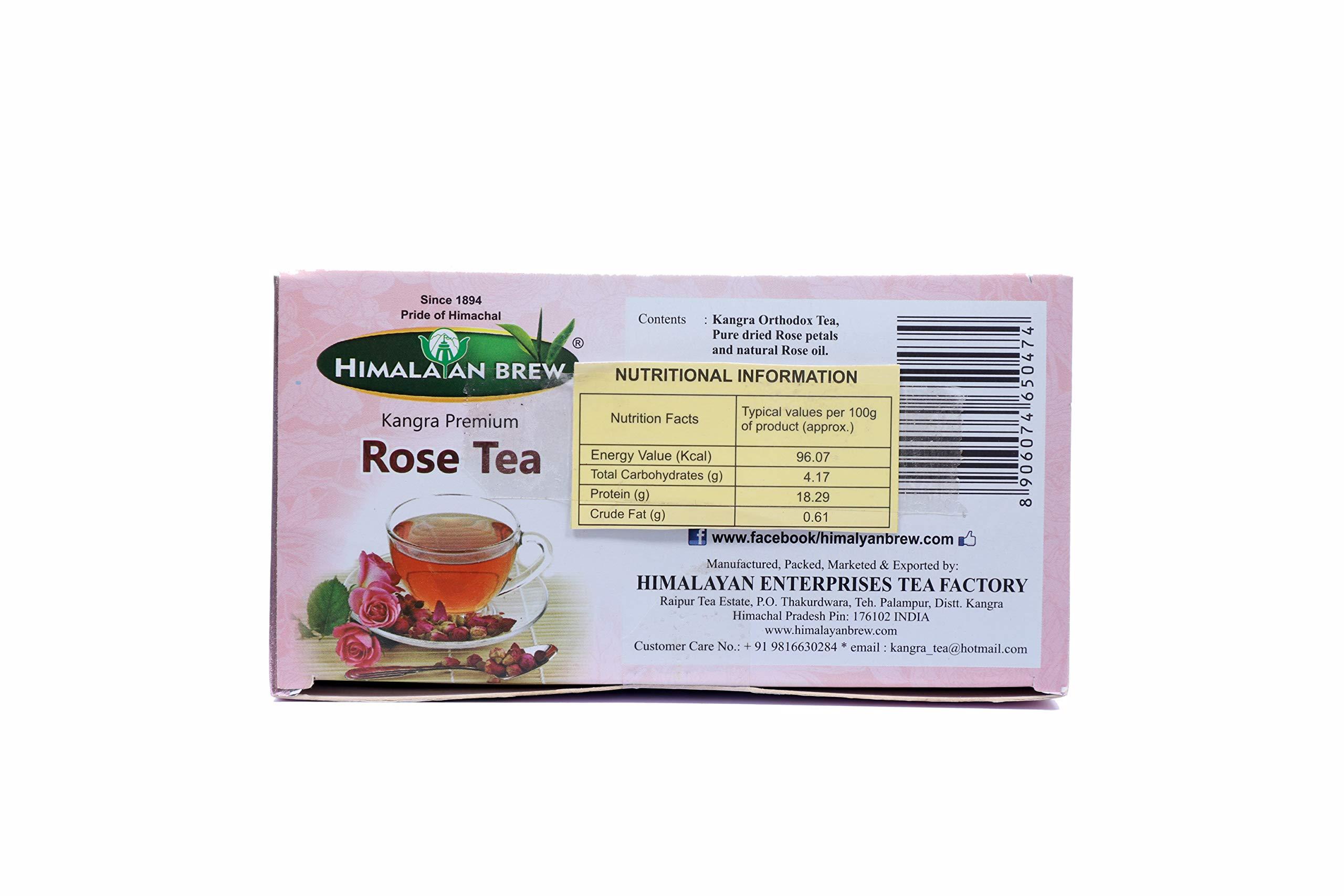 Himalayan Brew Himalayan Brew Kangra Handmade Wild Rose Tea Bags