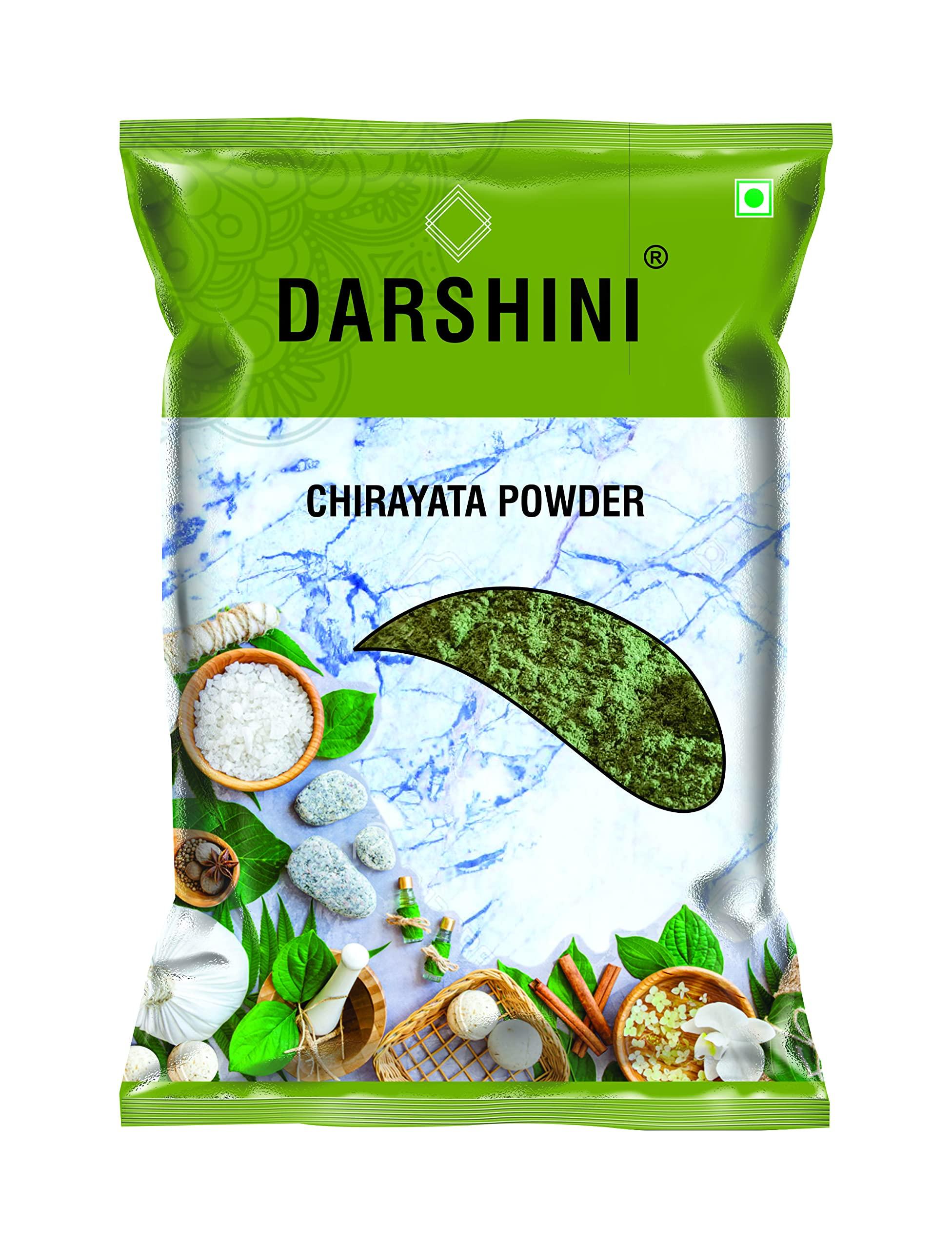 DARSHINI Darshini Chirayata Churn / Chirata / Chiraita / Bitterstick / Chirta Powder, Pack of 2, 200 gm X 2 = 400 gm
