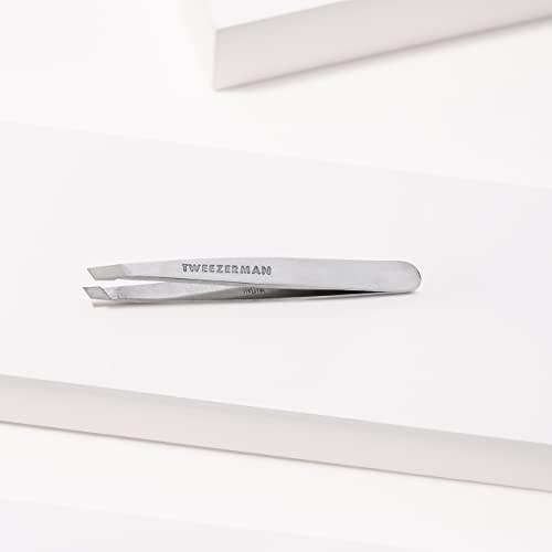 Tweezerman Tweezerman Mini Slant Tweezer, Classic Stainless