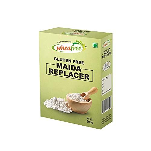 wheafree Wheafree Gluten Free Makki Atta (1Kg), Gluten Free Multigrain Flour (1Kg), Gluten Free Besan (1Kg), Gluten Free Maida Replacer (500g) and Gluten Free Missi Roti Atta (1Kg) | Gluten Free Flours Combo P
