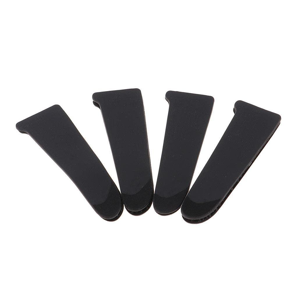 CALANDIS CALANDIS 4 Pairs Adjustable Sleeve Cuff Tab Hook Loop Tape Clothing Accessories E