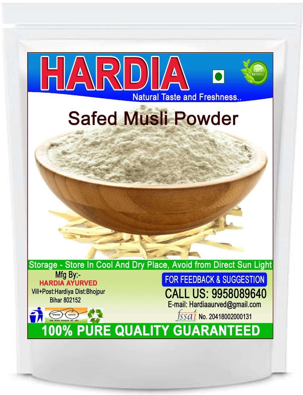 Hardia Hardia Ashwagandha amla shatavari safed musli kaunch beej Churna powder 500gm combo pack