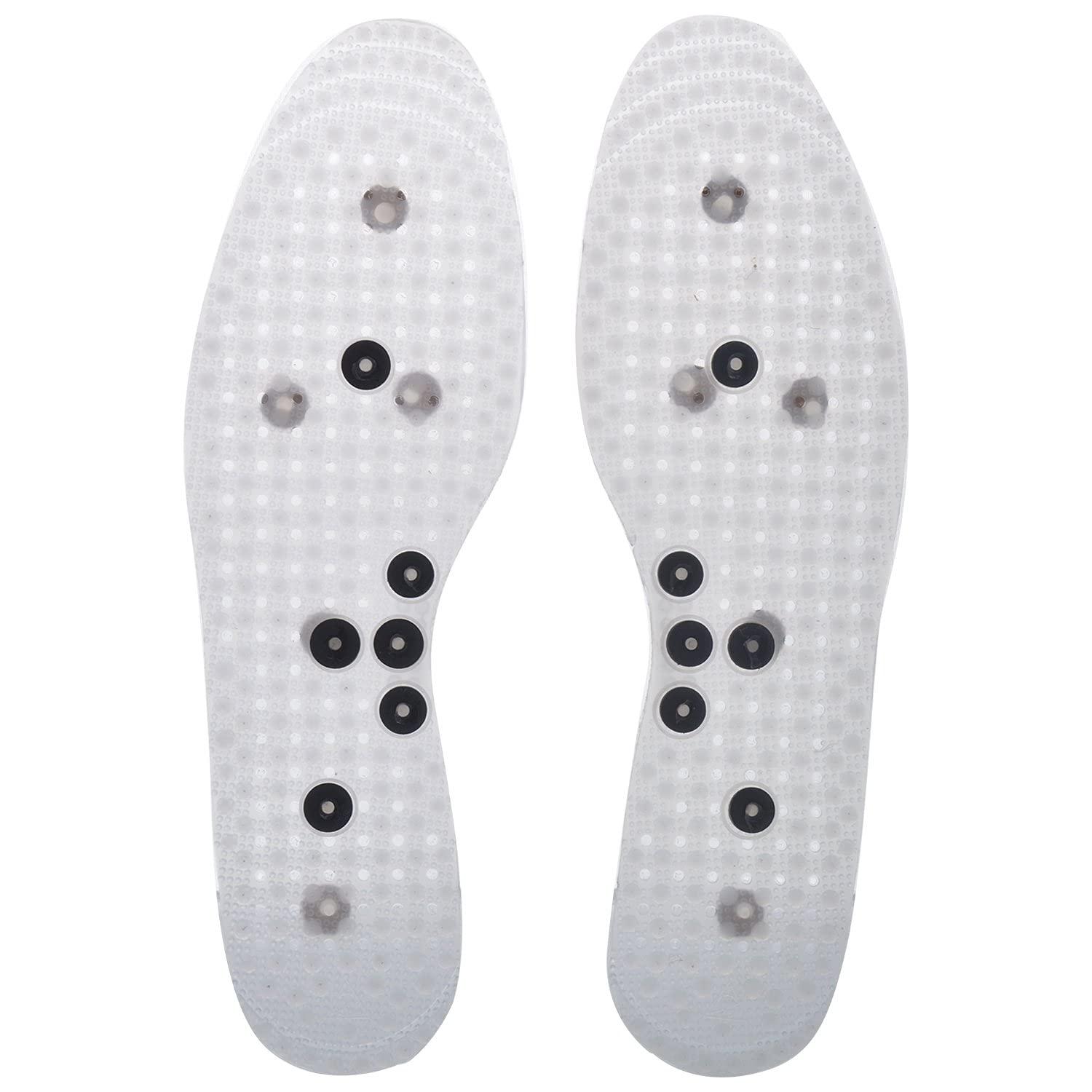 SAFEDEAL Safedeal Acupressure Magnetic and Acupressure Shoe Sole | Height Increase Device for Men and Women (Malticolour)