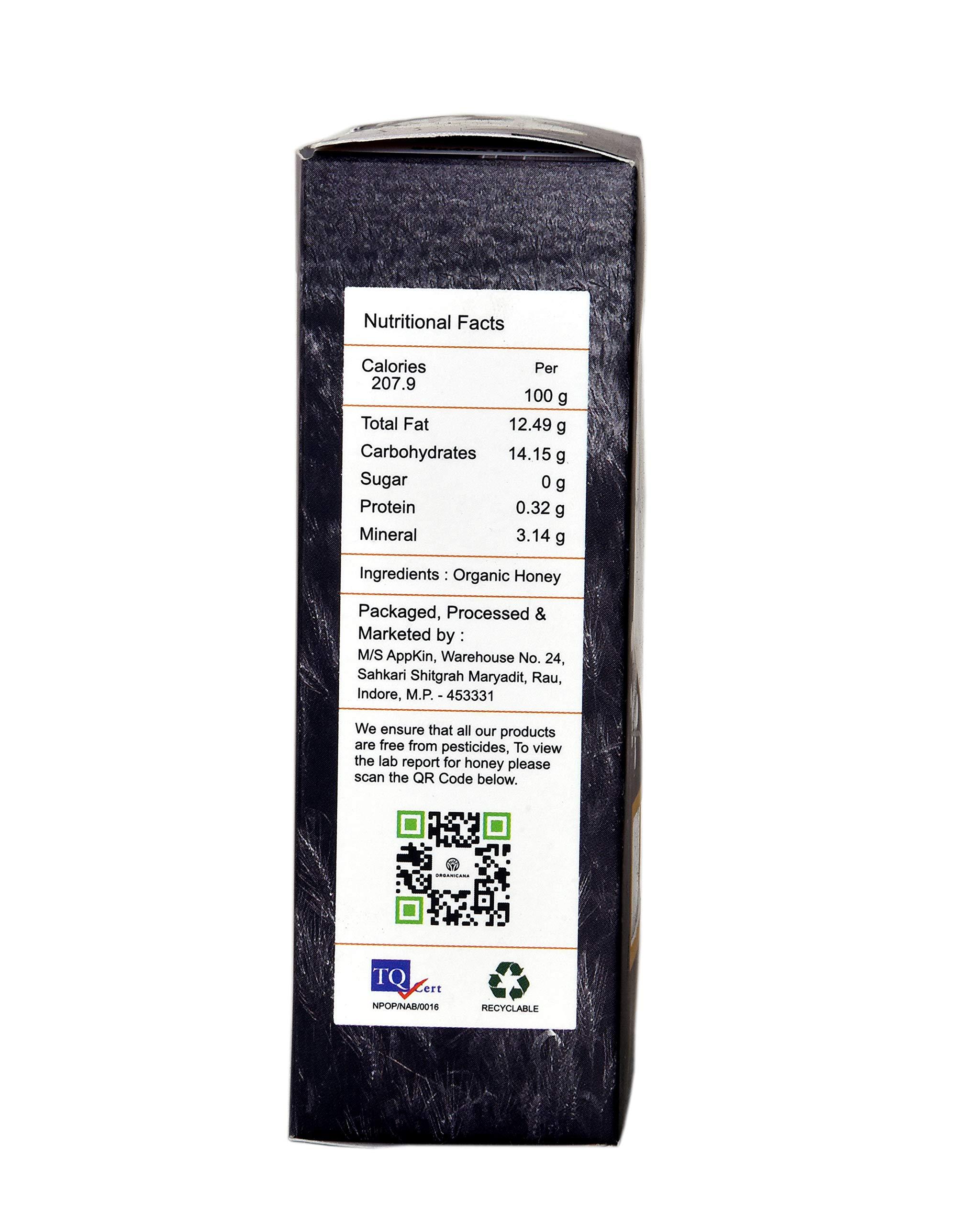 Organicana Organicana Pure Organic / Natural Honey Sachet 400gm (25 Sachets Each Box) (Pack of 2)