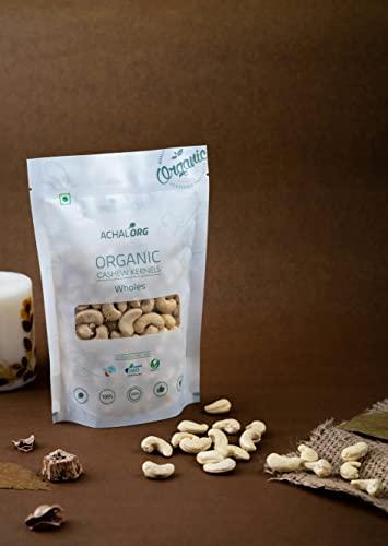 Achal Org Achal Org Organic Cashew Nuts M (320 Count), 250gms
