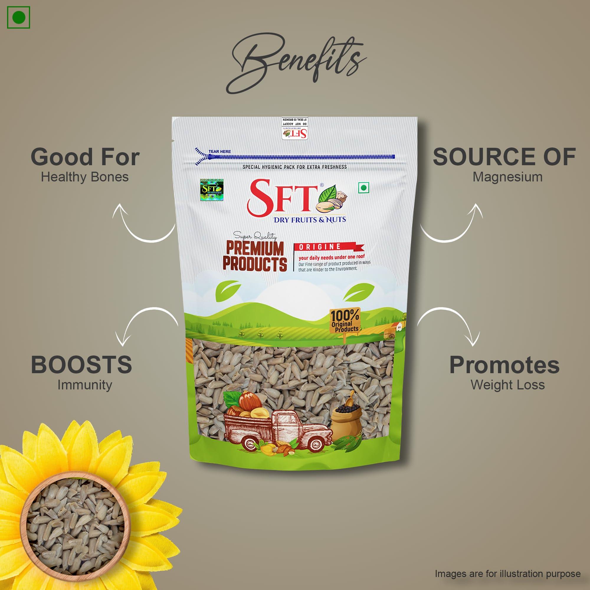 SFT SFT Sunflower Seeds 500 Gm