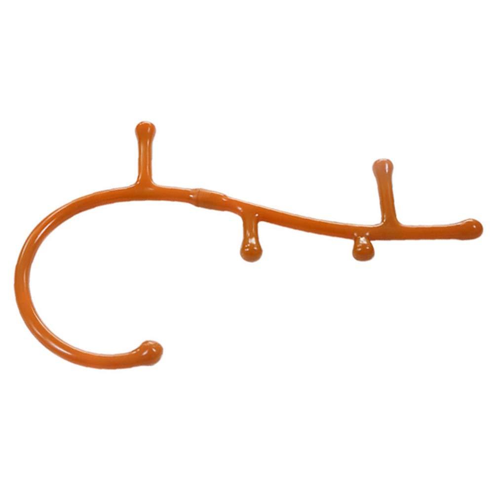 FOMIYES FOMIYES Back Hook Massager Back and Neck Massager Tool Personal Handheld Self Massage Hook Trigger Point Deep Tissue Massage Tool