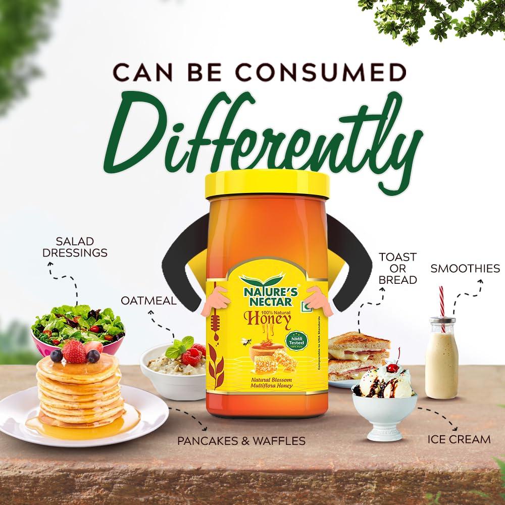 Nature's Nectar Nature's Nectar Pure Honey 1kg | 100% Pure NMR Tested Honey