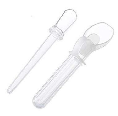 Lappu Lappu Safe Medicine Spoon and Medicine Dropper White- (Pack of 1)