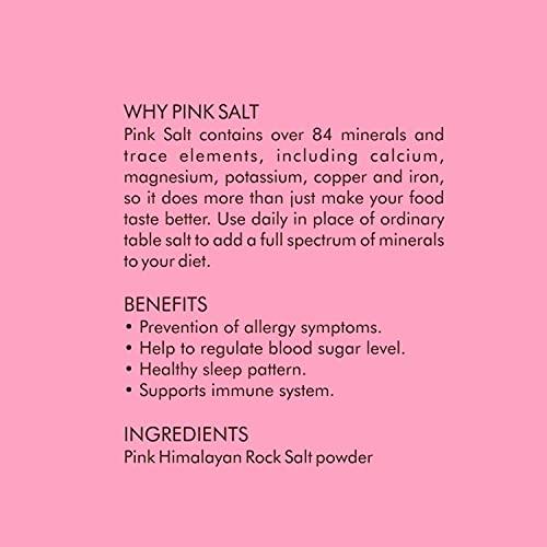Nutrashil Nutrashil Himalayan Pink Rock Salt Powder 1 KG | Immunity Booster | Cooking | Fresh Sendha Namak | Naturally Rich in 84 Minerals