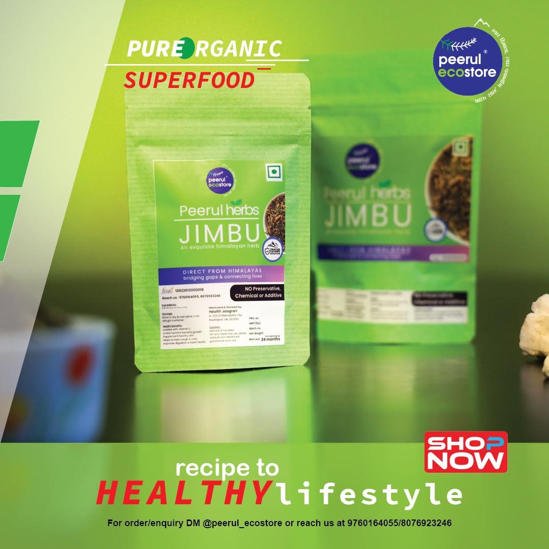 peerul Jambu (Pahari Jimbu/Faran) Pure and Natural dried herbal spice and seasoning for cooking (25 gm: pack of 1))