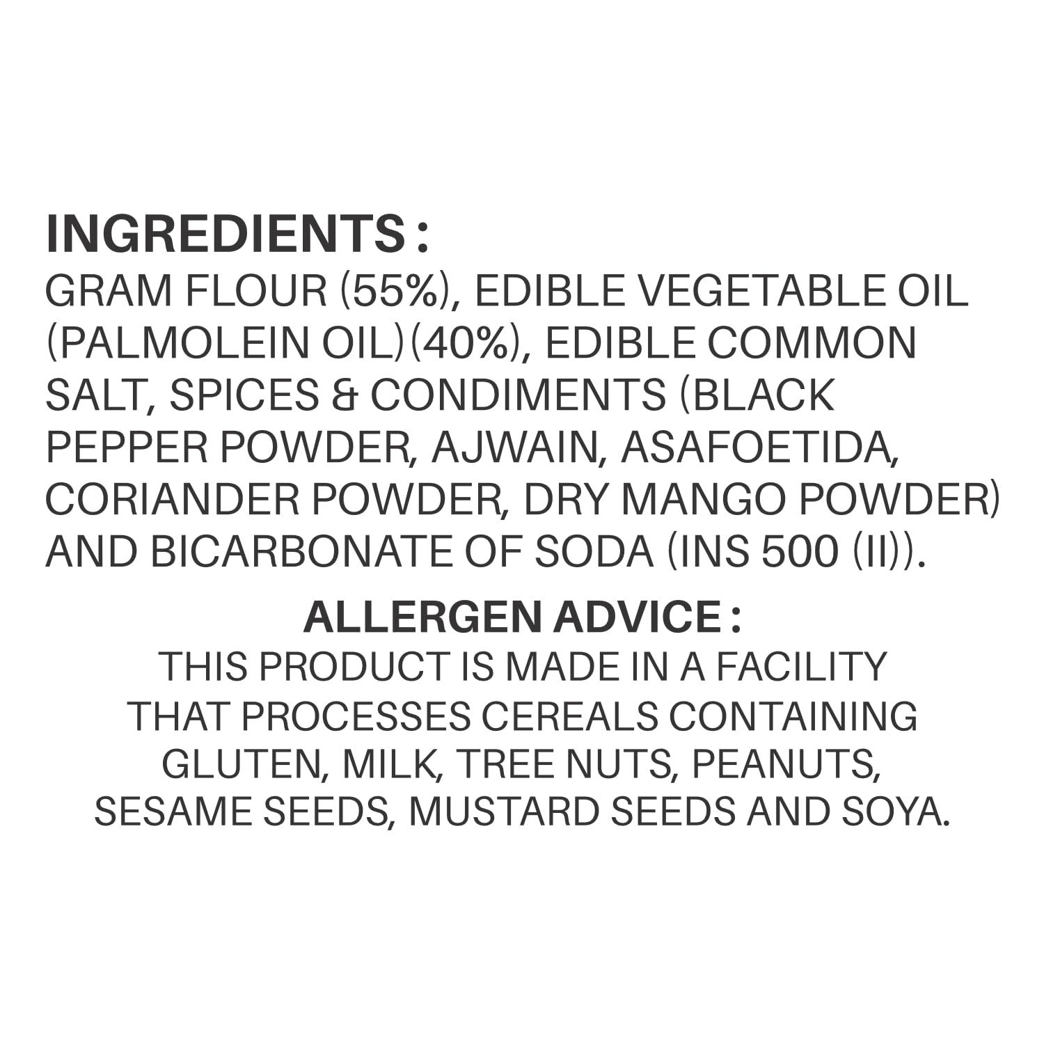 GOPAL NAMKEEN Gopal Namkeen Vanela Gathiya 2 Kg (5 X 400 Gm)