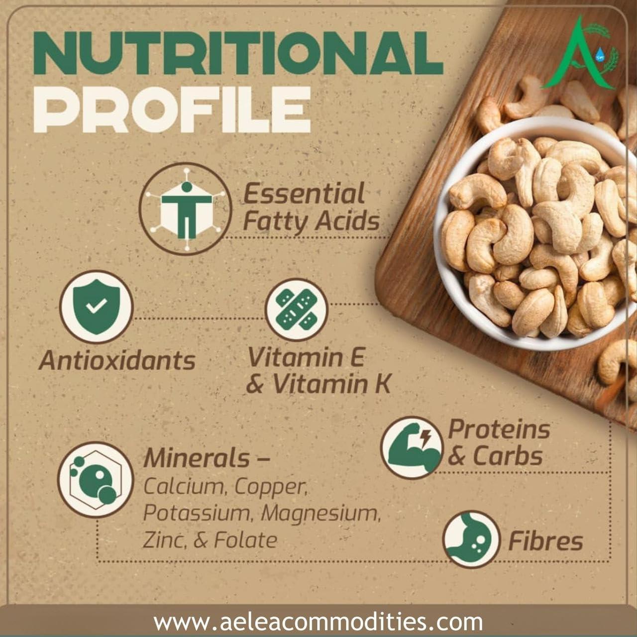 supreme cashew Supreme Plain Cashew | Kaju | whole Cashews 1Kg | Nutritious, Delicious & Crunchy Kaju | Tasty Sweet Cashews for Snacking (W320)