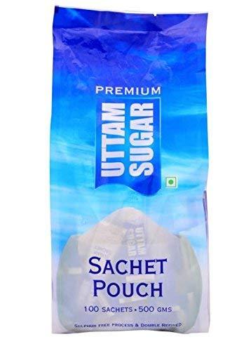 Uttam Sugar Uttam Sugar White Sachet Pouch, 500g