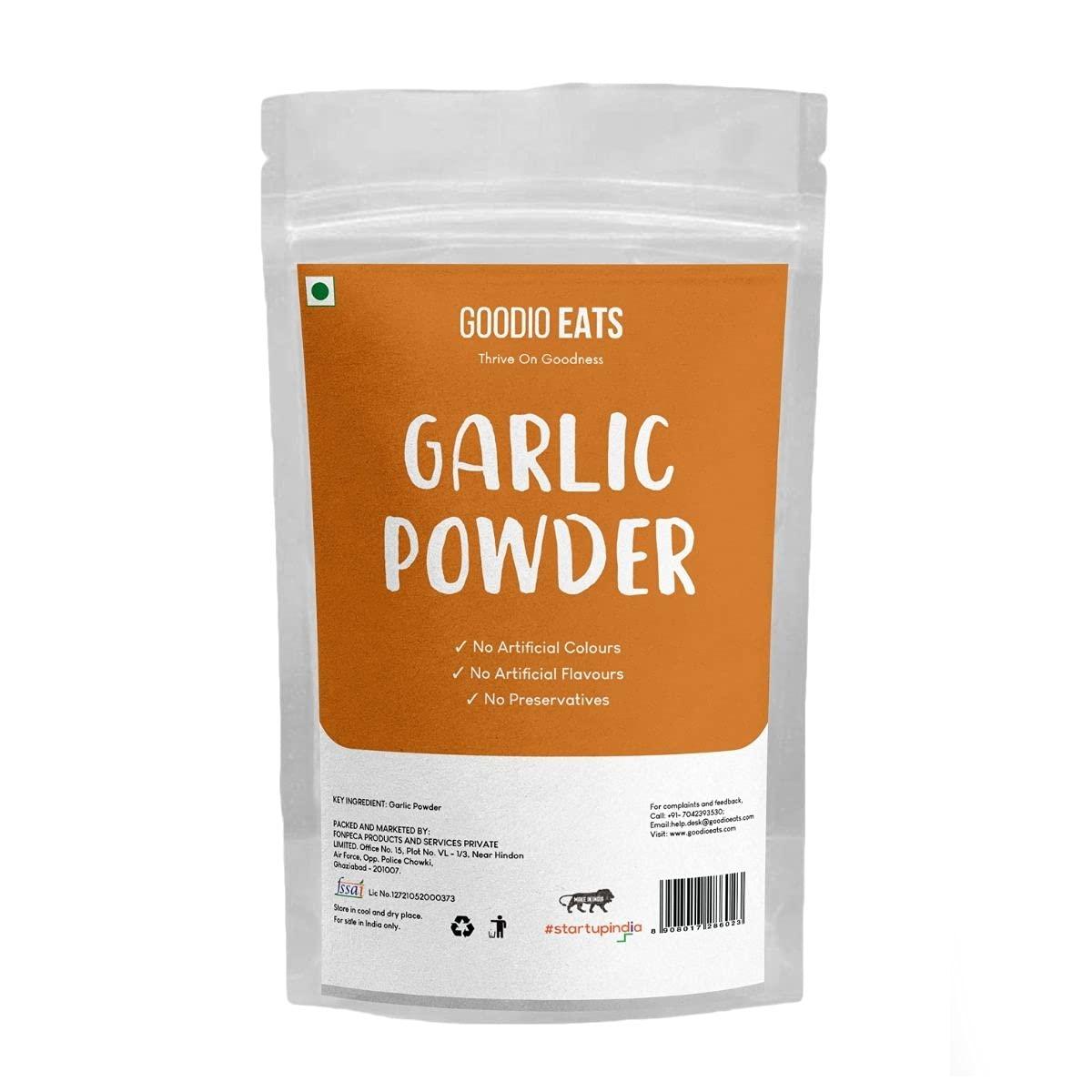 GOODIO EATS - Thrive On Goodness Goodio Eats - Thrive On Goodness Nawabi Biryani Masala and Garlic Powder 200 g - (Natural, No Preservatives, No MSG, (Pack of 1)