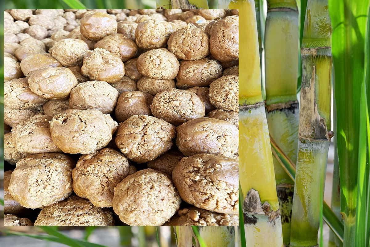BANDHAL BANDHAL- Jaggery Balls/Cubes/Bheli 900 Gm. Organic Desi Gur Gudd/Gud Hand made Jaggery Cubes Handmade Deshi Gud Chemical Free, Pure Natural Preservatives Free Jaggery Cube Jaggery