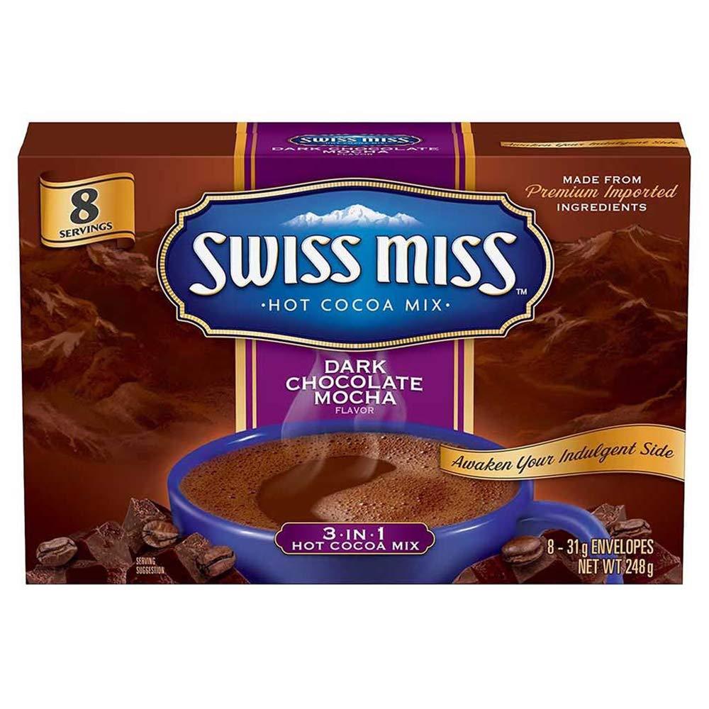 Swiss Miss Swiss Miss Dark Chocolate Mocha Hot Cocoa Mix, 248 g