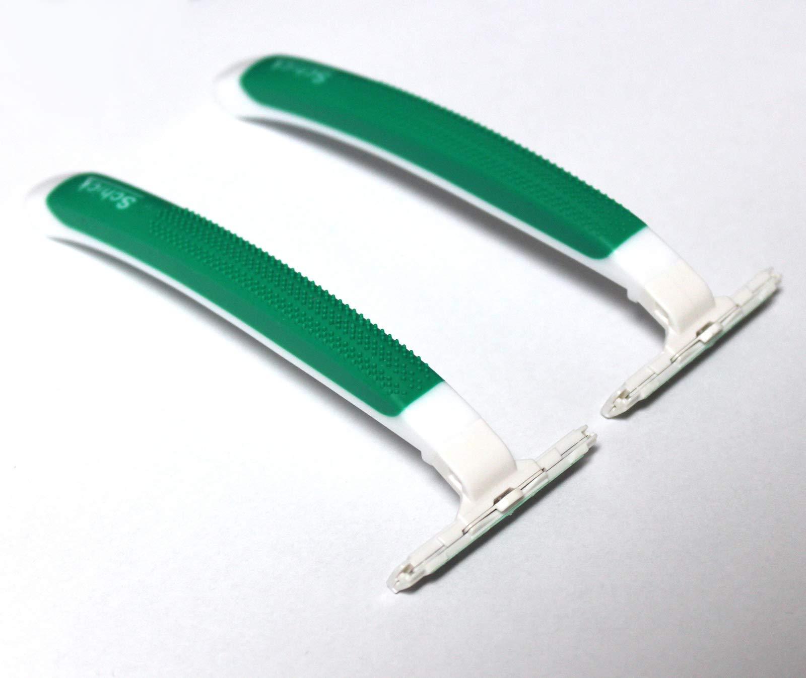 SCHICK Schick Exacta2 Sensitive Disposable Razor, 10 Count( Pack of 2)