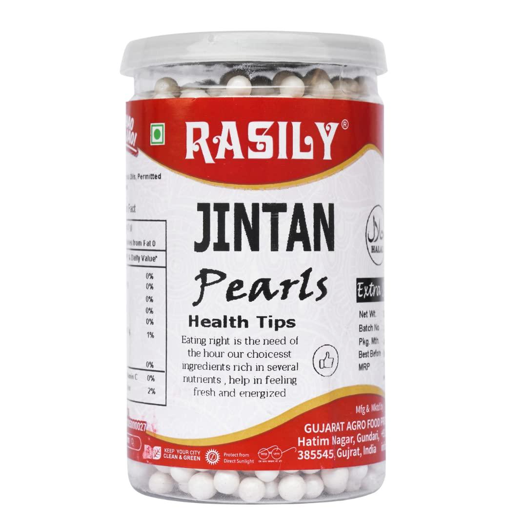 RASILY Rasily Traditional Mouth Freshener Mukhwas Mix Digestive and Hygienically Packed After-Meal Snack (Jintan Pearls, Pack of 2)