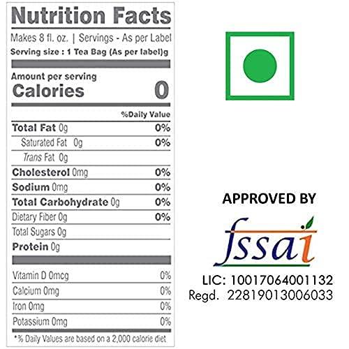 BLUE TEA BLUE TEA - Blue Flower Ginger Herbal Tea - 30 Tea Bags | PRIME SAVING DAY | Anti-Oxidant Rich | Detox Tea -Flower Based - Herbal Tea - Vegan - Caffeine Free - Natural Ingredients | Tin Pack