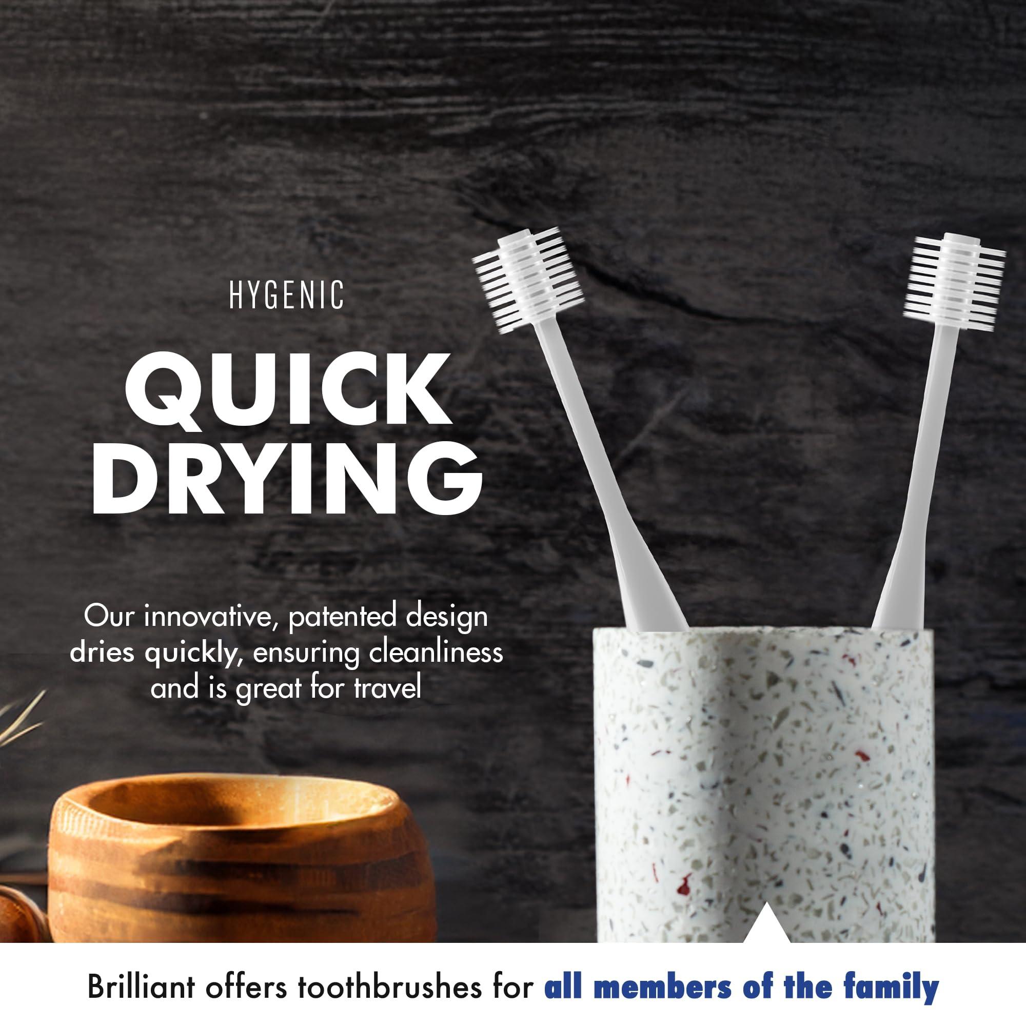 HartFelt 1 Count : HartFelt Sensitive 360 Toothbrush (1 Count)–Great for Diabetics, Seniors, and those with Dry Mouth