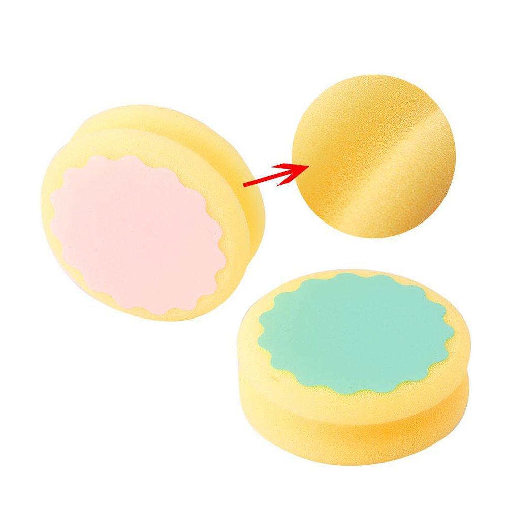 KKmoon-1 1Pcs Magic Painless Hair Removal Popular Depilation Sponge Pad Effective Remove Tool Heart Shape