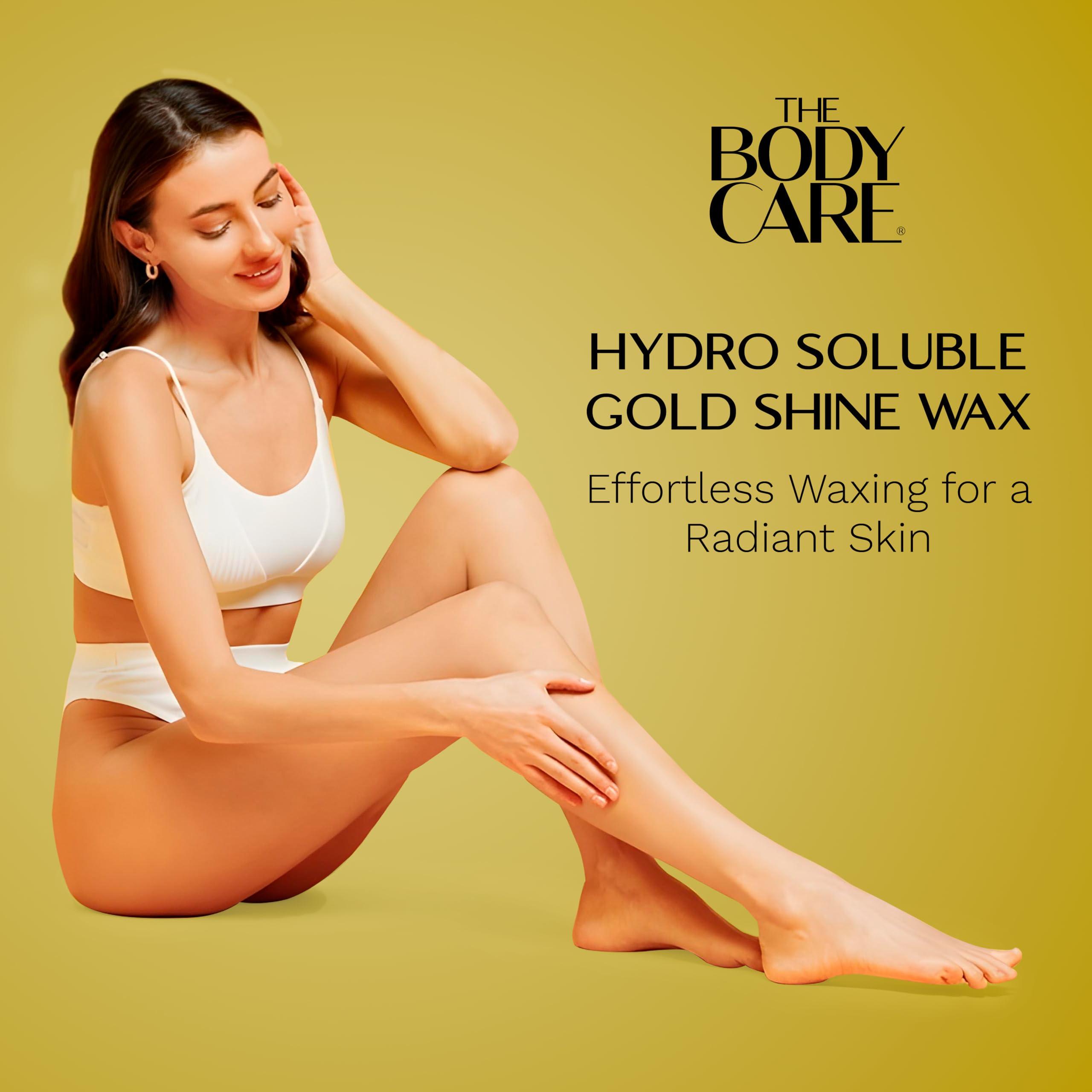BODYCARE The Body Care Chocolate Wax - 600g & Gold Shine Wax - 700g | Combo Pack | Rich and Radiant Hair Removal