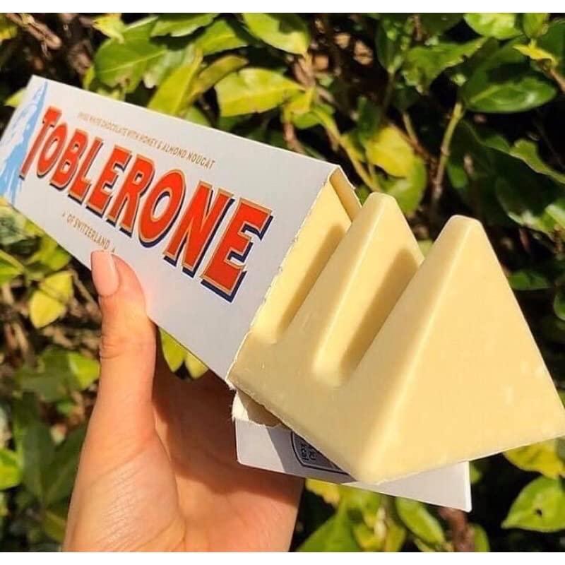 Generic Toblerone Swiss Chocolate Variety Pack Of Milk, White & Dark Chocolate With Honey Almond Nougat 100g