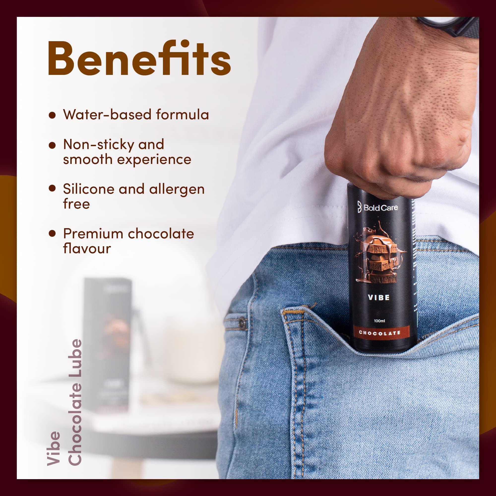 Bold Care Bold Care Vibe - Premium Chocolate Flavour (Pack of 2)