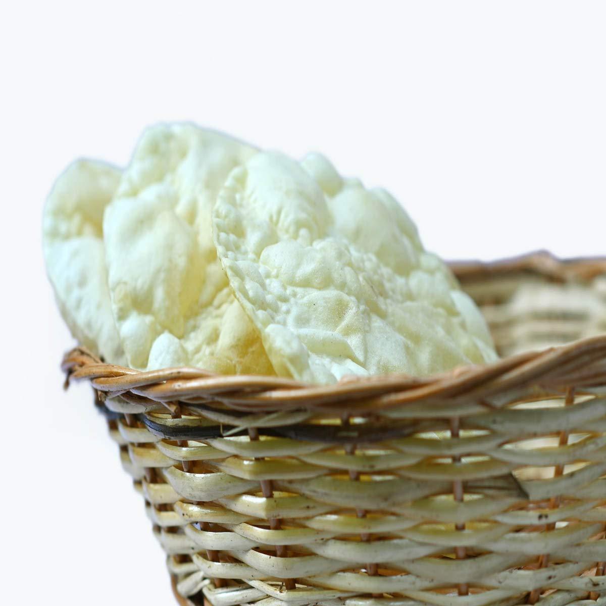 LJL Traders LJL Traders Traditional Kerala Homemade Pappadam / Papads / Fryms / Applam - Ready to Fry - 1 Kg