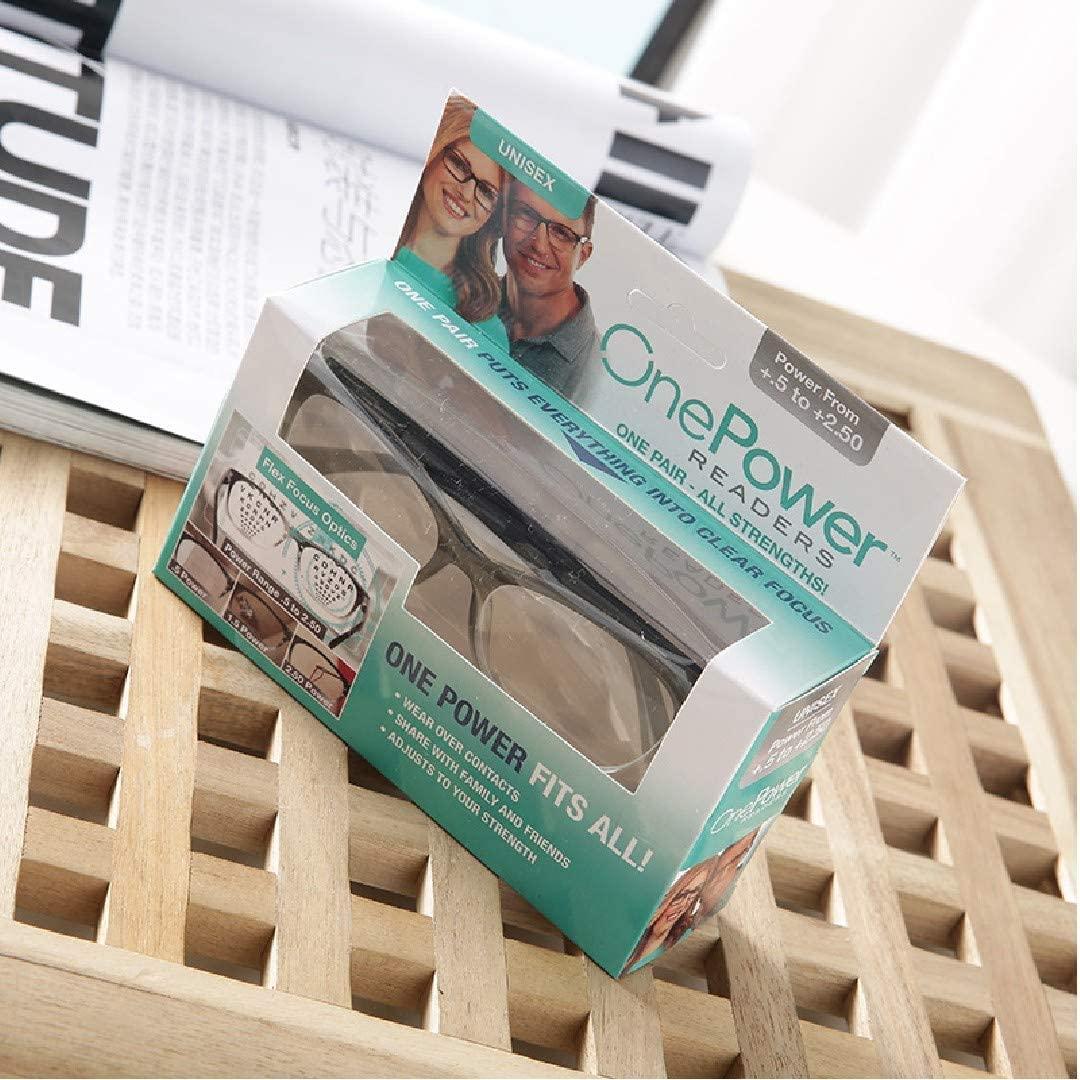 Nathgra Nathgra 1 PCS AUTO FOCUS One Power Readers - As Seen On Tv! - Read Samll Print And Computer Screens - No Changing Glasses - flex Focus Optics - Reading Glasses For Men & Women