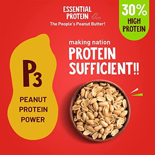 Alpino ALPINO High Protein Dark Chocolate Peanut Butter Crisp 500g - Roasted Peanuts, Dark Chocolate, Whey Protein & Pea Protein 30g Protein, non-GMO, Gluten Free - High Protein Peanut Butter Crispy
