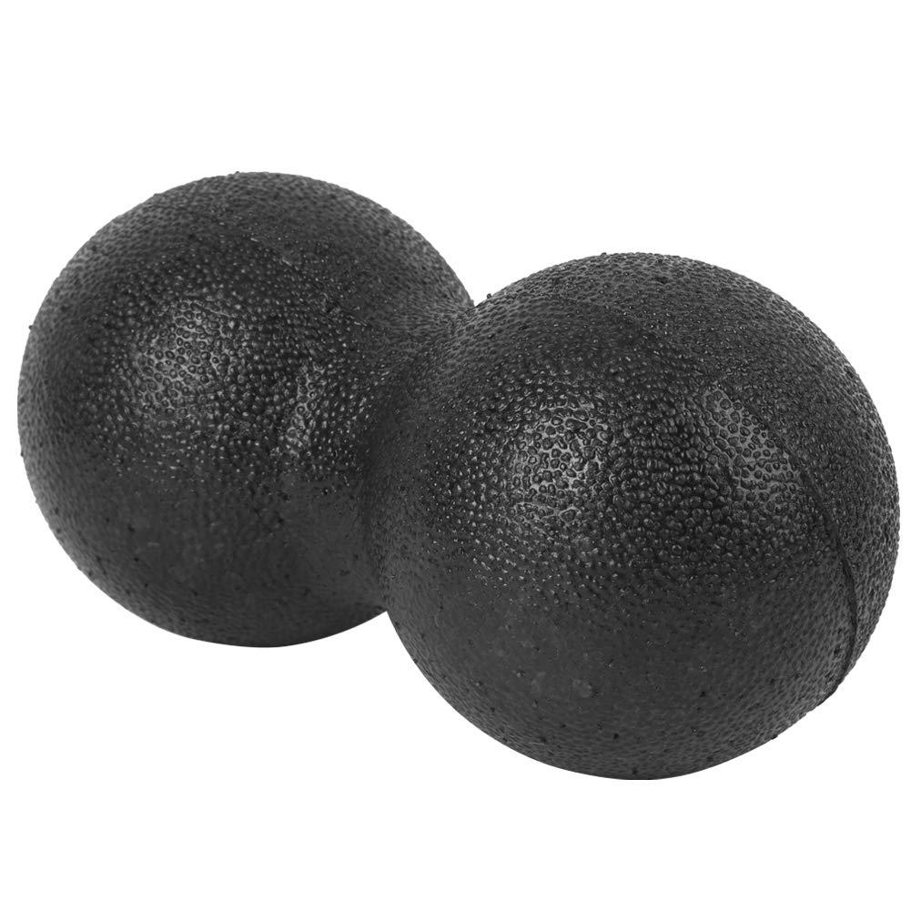 Tgoon Double Massage Ball - Therapy Peanut Ball, Stress Ball, Double Lacrosse Ball - Deep Tissue Massage Tool for Back, Foot, Neck Suitable for Use After Exercise