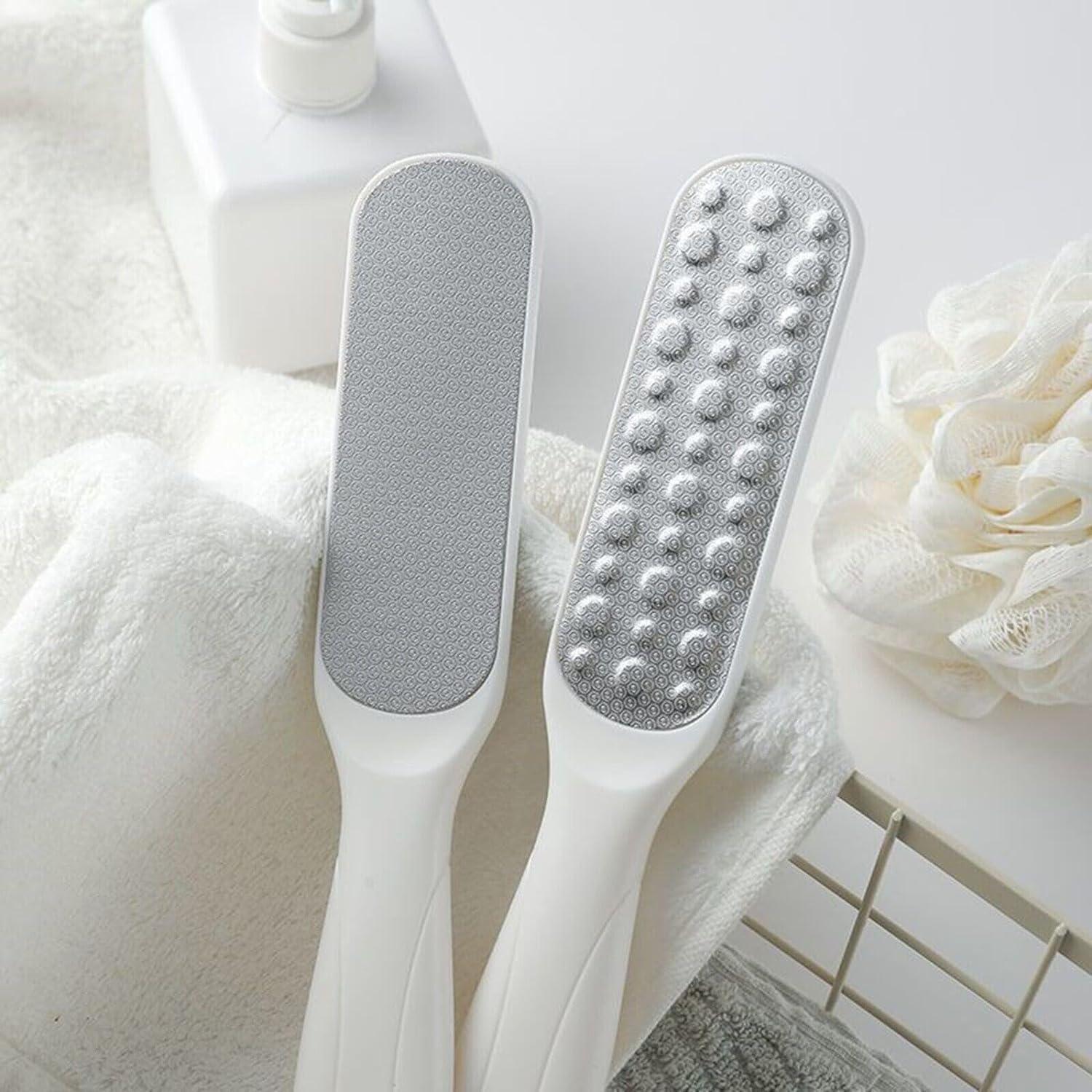 FLOXIT FLOXIT Foot File Callus Remover Pedicure File, Foot Scrubber with Stainless Steel Cracked Heel Corn Removal usage Dead Skin also Professional Care Pedicure, Scraper For Heels Filer