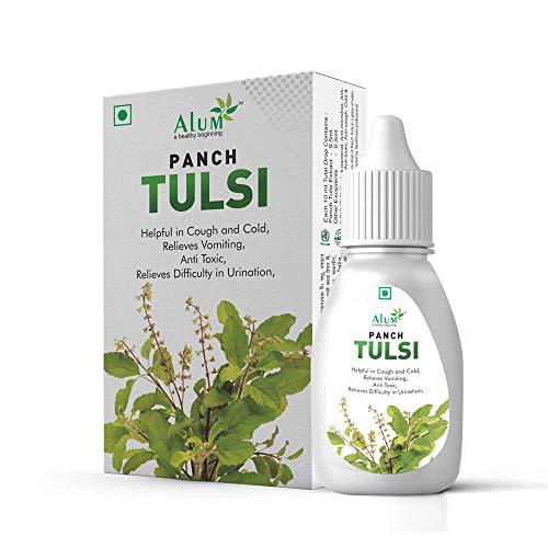 Alum Alum Panch Tulsi Drop 30 ml Natural Oil Based {Pack of 2}