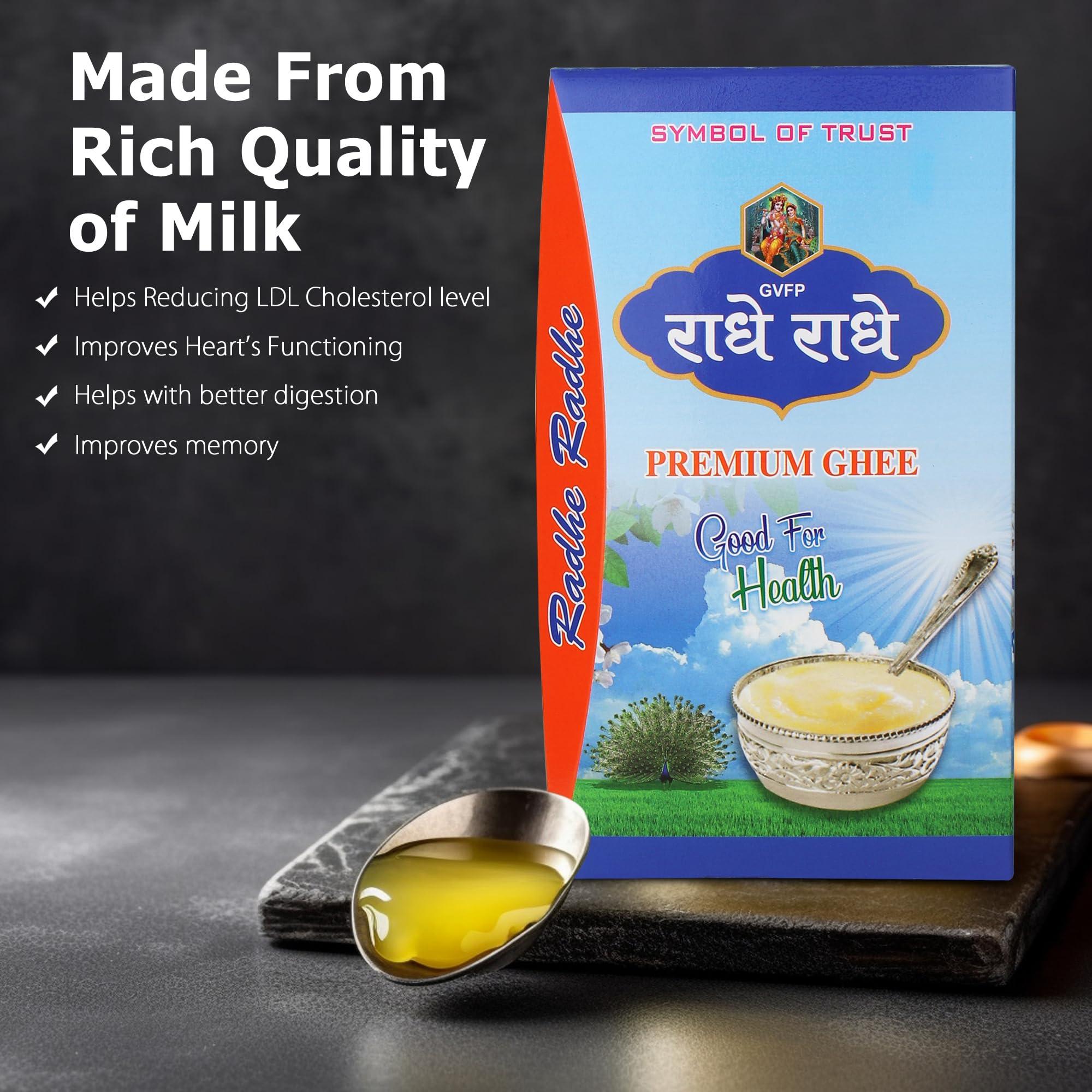 GVFP RADHE RADHE GVFP Radhe Radhe Premium Desi Ghee | Rich aroma and taste |Good For Health
