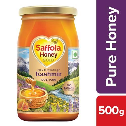 Saffola Saffola Honey Gold, 100% Pure Honey, Made with Kashmir Honey, 500g