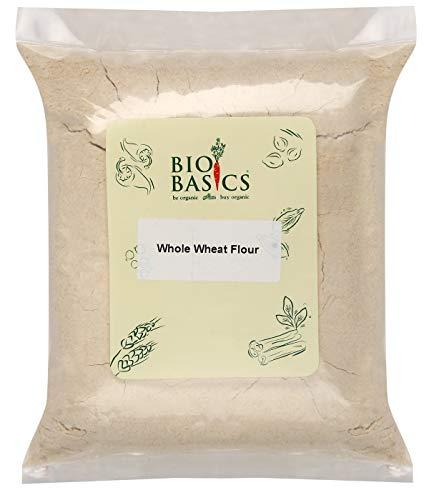 Bio Basics Whole Wheat Flour, 500g/3kg | Unrefined Wheat Flour Bio Basics
