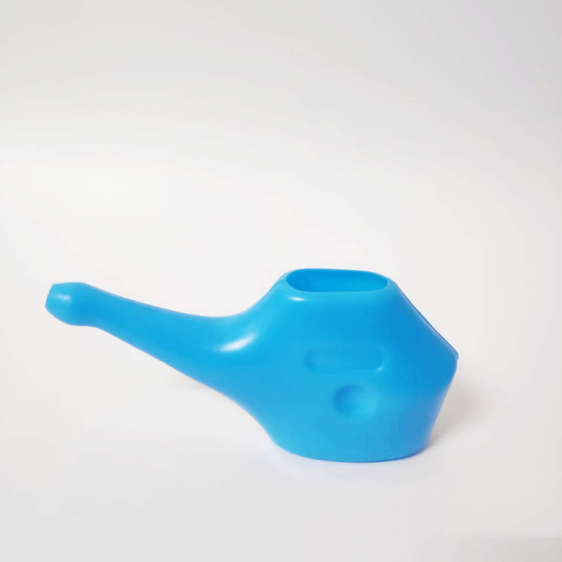 Generic Yoga Store Wala Plastic Jal Neti Pot With 1 Rubber Neti And Eye Wash Cup 2 Pcs - Combo Pack Of 3