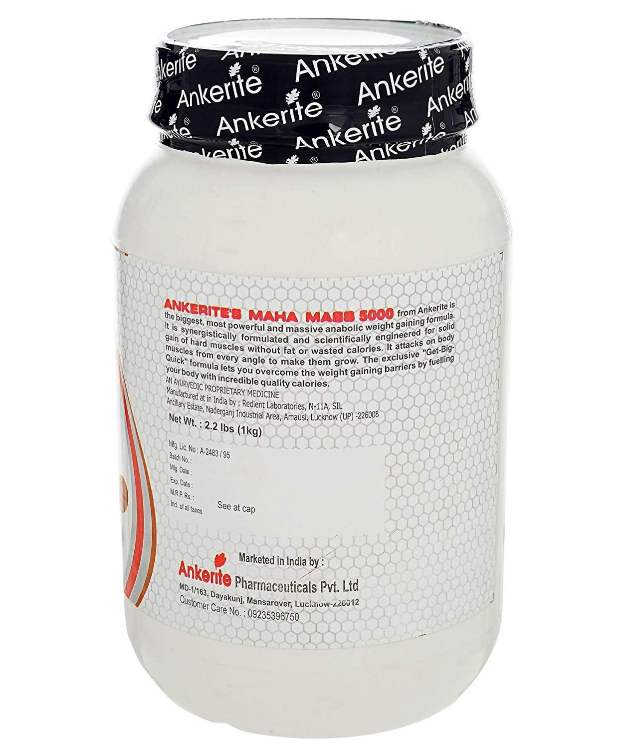 ANKERITE Ankerite Maha Mass 5000 Gainer - 500 g (Chocolate)