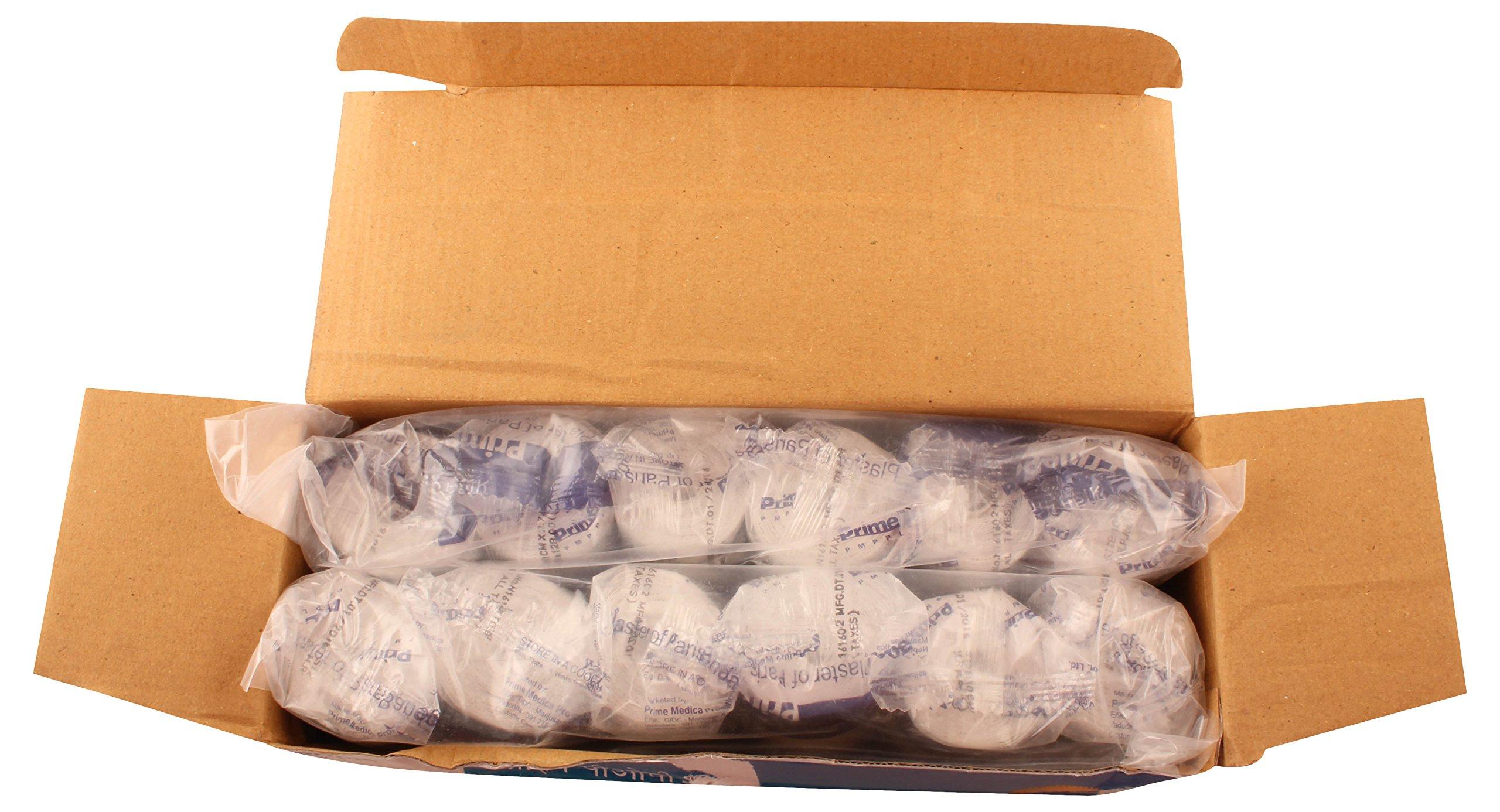 PRIME POP Prime POP Plaster of Paris Bandage BP(Premium) - 10 cm (White, Set of 12)