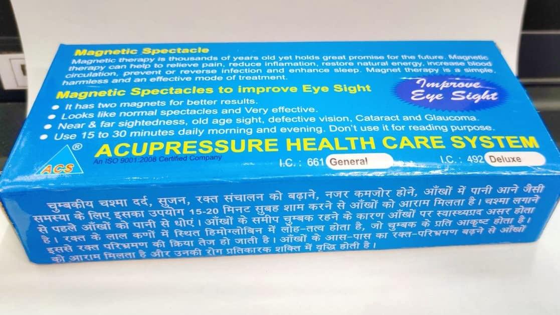 ACS ACS Magnetic Spectacles Deluxe Goggles Color black