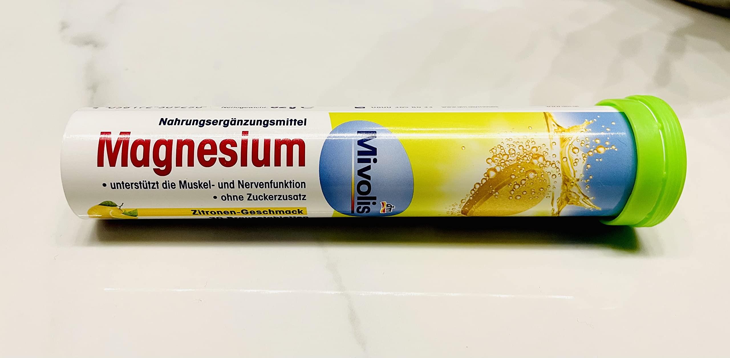 Mivolis Mivolis Magnesium Effervescent Tablets | Product Of Germany- 20 Tablets